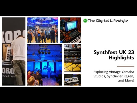 Synthfest UK 23 Highlights: Exploring Vintage Yamaha Studios, Synclavier Regen, and More!