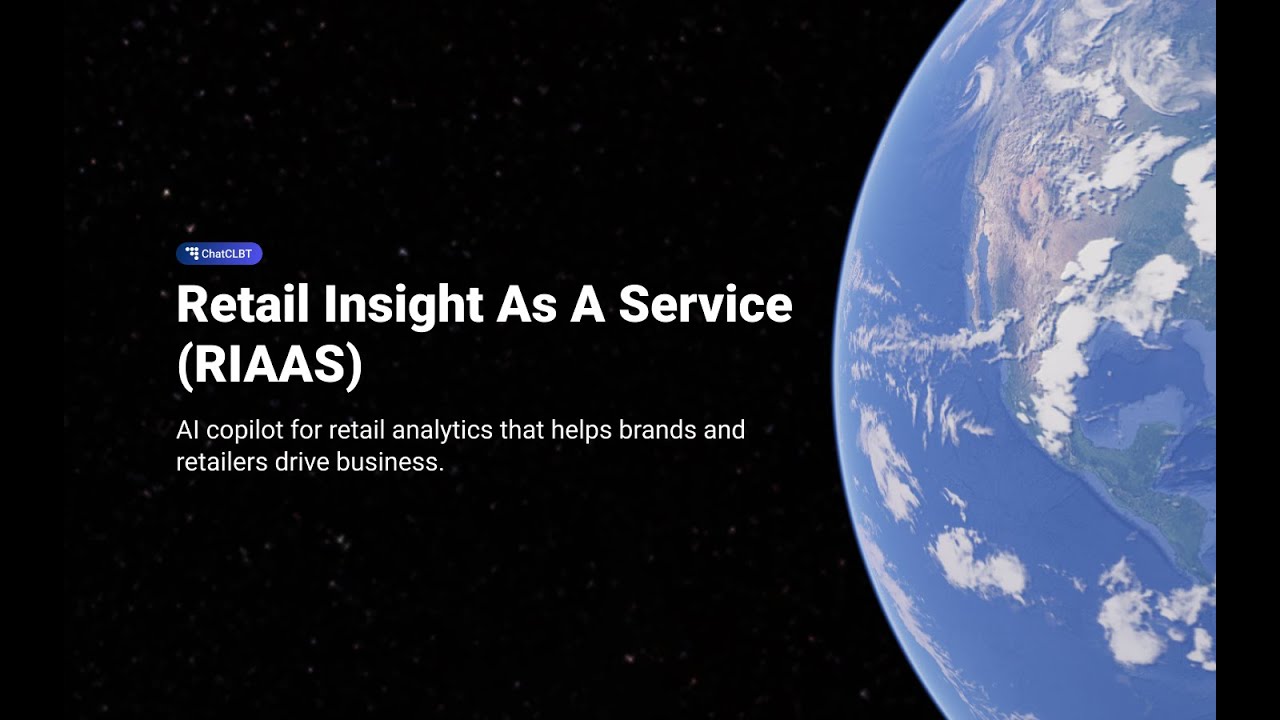 Retail Insight As A Service (RIAAS)