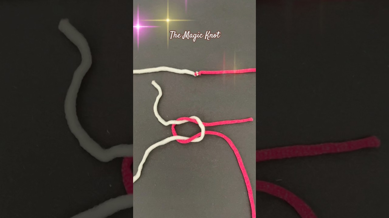 💥 How I make my magic knot ( join yarns)! #knitting #knittingtips #knit