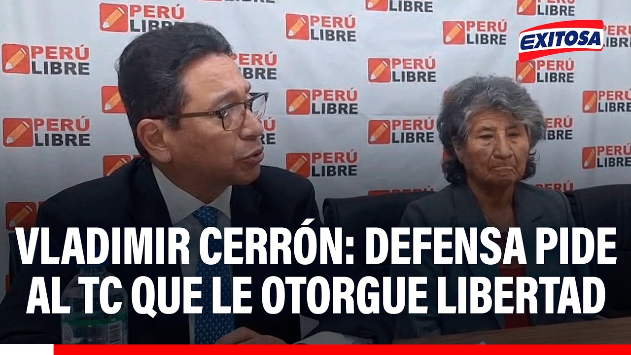 🔴🔵 Vladimir Cerrón: Defensa pide al TC que le otorgue libertad para participar en las elecciones