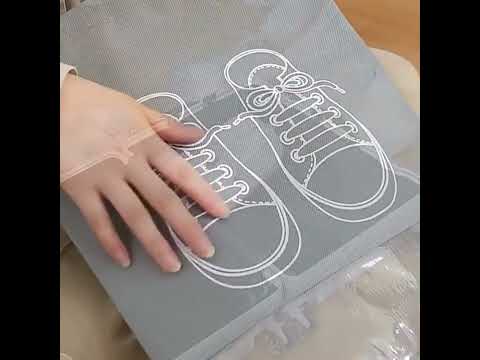 Универсальная сумка для хранения обуви ShoeBag, 4 штуки - фото 1 - id-p2104637580