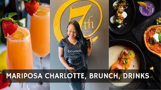 FOOD SPOTS CLT | 7TH RESTAURANT| MARIPOSAATTHEMINT | CHARLOTTE NC| LOUNGE