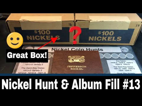 Nickel Hunt and Album Fill #13 - Spots Filled!