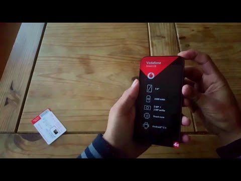 Unboxing of Vodafone smart E8 got for €30 from Vodafone