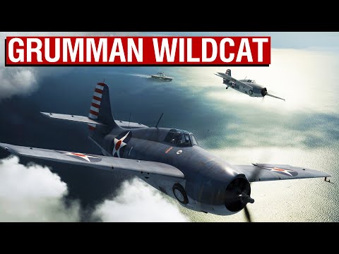 The Unloved Pacific Hero - Grumman F4F Wildcat | Aircraft History #97