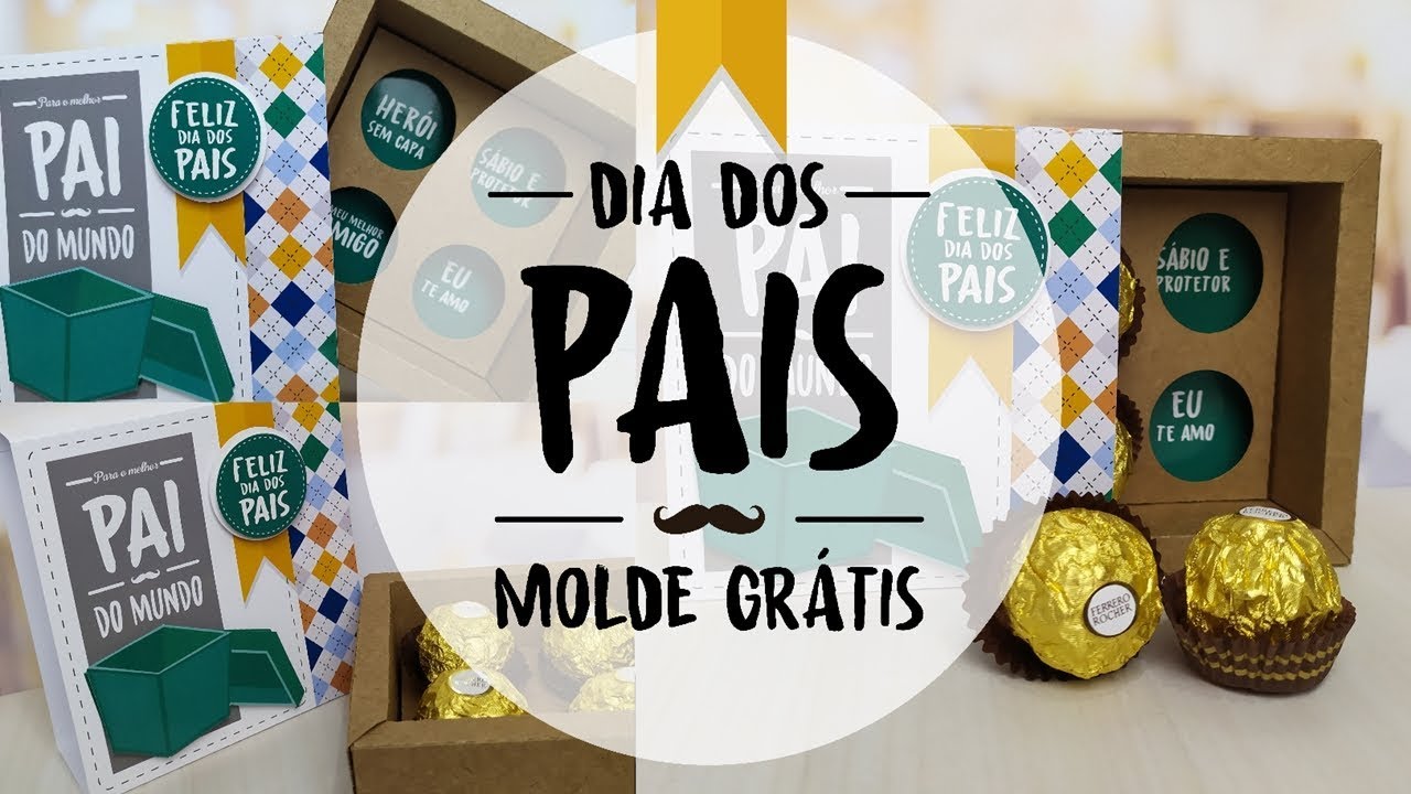 Watch Now DIY- CAIXA COM MENSAGEM PARA DIA DOS PAIS - MOLDE GRÁTIS - BRUNA GAMBARINI DIY- CAIXA COM MENSAGEM PARA DIA DOS PAIS - MOLDE GRÁTIS - BRUNA GAMBARINI