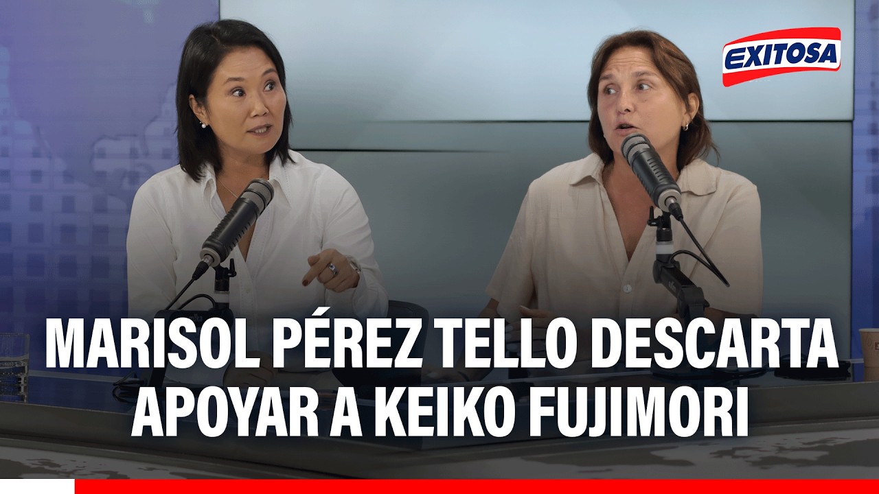 🔴🔵 Marisol Pérez Tello descarta apoyar a Keiko Fujimori tras primeros resultados a boca de urna