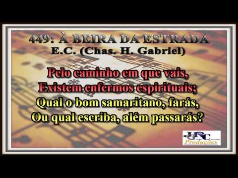 Harpa Cristã - 449   À Beira da Estrada Karaoke/playback