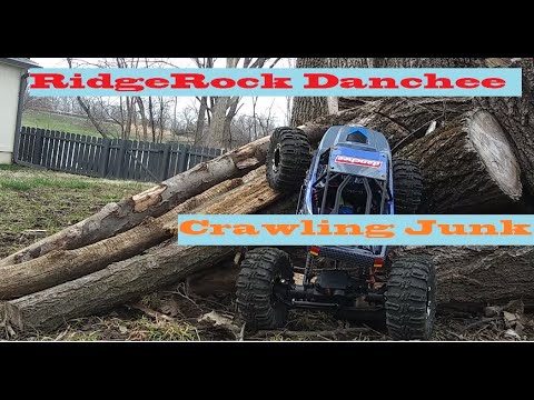 RidgeRock Danchee - Rock Climbing Junk & Showing off LED lighting