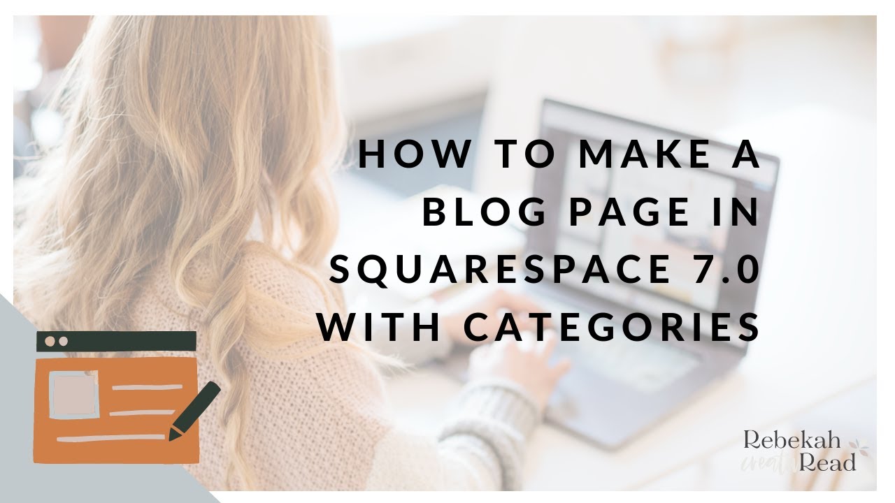 How to make a blog page in Squarespace 7.0 with categories