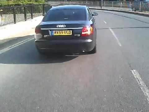 RV55 ULO Pulls Out On Cyclist While Using A Hand Held Mobile Phone