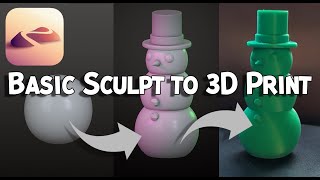 Nomad Sculpt Basics: Learn Shape Assembly and 3D Printing
