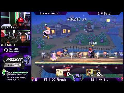 Blacklisted PM LR6: FS | CQ Phresh (Ice Climbers) vs. BS | Kwills (Luigi)