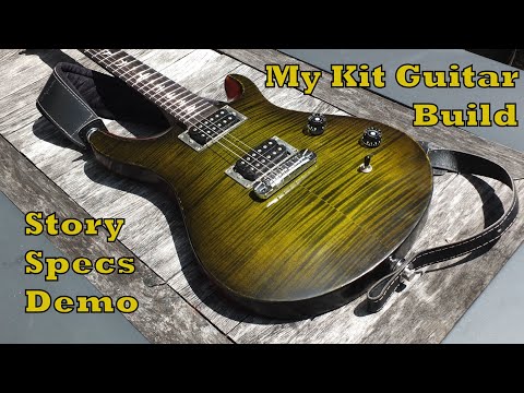 PRS Custom 22 Style Guitar Kit Demo from @GUITARKITWORLD