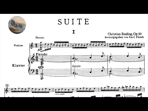 Christian Sinding - Suite in the Old Style, Op. 10 (1888)