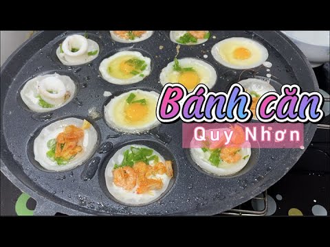 Cách pha bột Bánh căn miền Trung siêu nhanh #vaobep