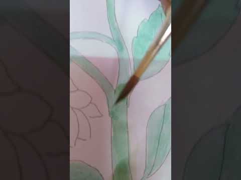 *Sunflower watercolour painting#mandip #painting