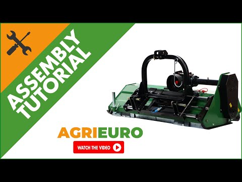 Greenbay Medium-Sized Tractor Flail Mower FMM-H 135/155/175 - Assembly Tutorial Video