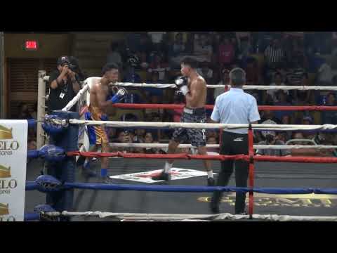 Jerry Simons vs  Miguel Guillen - empate - 135 lbs - Gemelo Promotions