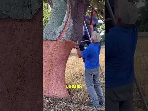 Dieser Baum wird geerntet, ohne gefällt zu werden 🤯