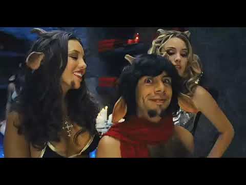 Epic Movie trailer frame of battle setup, matching the club-and-combat music mashup