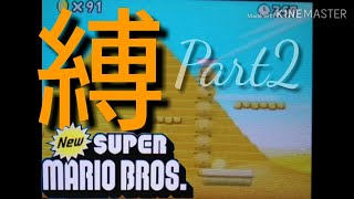 【実況】newスーパーマリオブラザーズDS 究極縛りプレイPart2