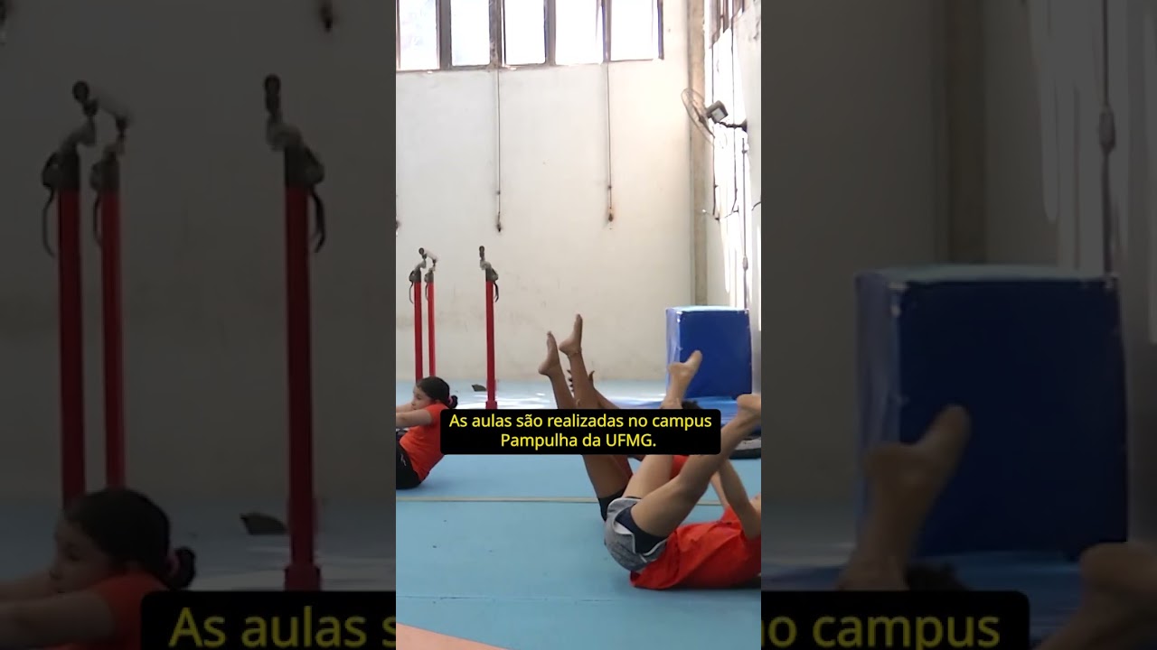 Ginástica Artística da UFMG oferece aulas para crianças e adultos 🤸#ginástica #ufmg