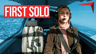 Student Pilot First Solo | NEVER BEFORE FILMED