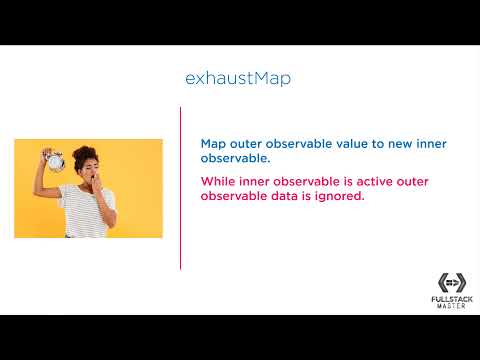 What is an Exhaust Map RxJS Operator?