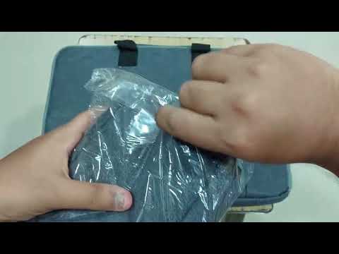 Alifiya Polyester Laptop Sleeve With Pouch Unboxing & Review | Indian Retail Unit