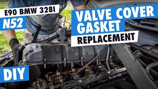 DIY E90 BMW 328i Valve Cover Gasket Replacement N52