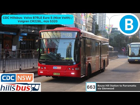 CDC Hillsbus: Volvo B7RLE Euro 5 (Nice Voith) / Volgren CR228L, m/o 5320