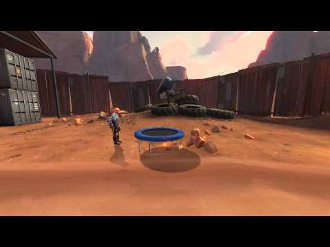 The Engineer and Sentry have a jolly good time