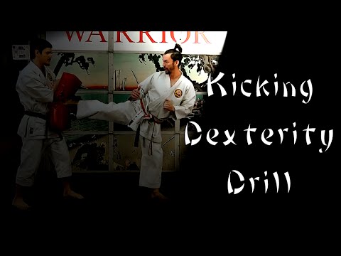 Waza Wednesday 3/2/16 - Sport Fighting Kicking Drill