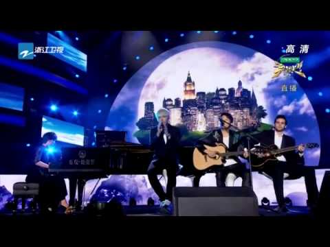 [Official] 141231 Wu Yi Fan with Song Bing Yang - There Is A Place - Zhejiang TV NYE Concert [2]