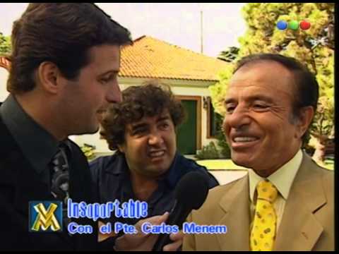 Carlos Menem Part 1 - Videomatch 98