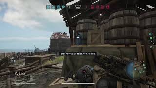無言でやります