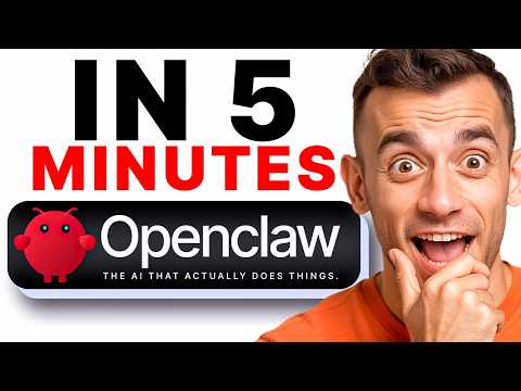 How to setup Openclaw in 5 mins