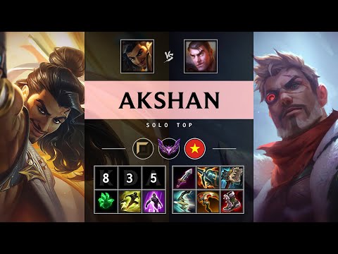Akshan Top vs Jayce - VN Master Patch 25.11