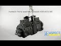 text_video Hydraulic Pump assembly Kawasaki VOE14531300