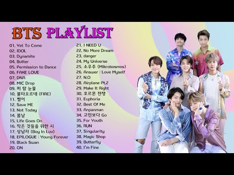 BTS PLAYLIST (방탄소년단 노래 모음) , BTS Song's Collection Playlist