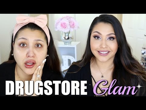 PROM GLAM USING ALL DRUGSTORE PRODUCTS! Video