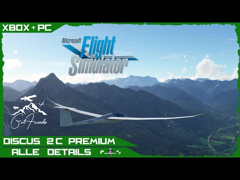 Flight Simulator 🛩 Discus 2c Premium Glider - Segelflugzeug ▪ deutsch ▪ Tutorial XBOX PC Got Friends