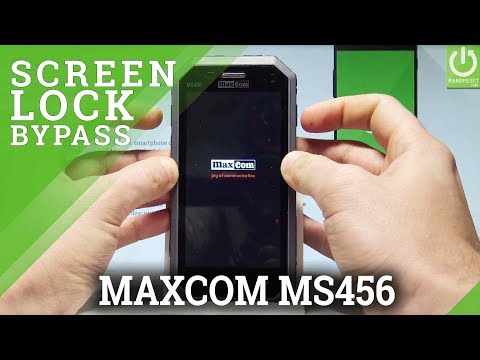 How to Hard Reset MAXCOM MS456 - Bypass Screen Lock |HardReset.info
