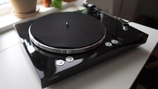 Video thumbnail for Yamaha MusicCast Vinyl 500 Review - Turntable with wireless capabilites! by W2Best Tech