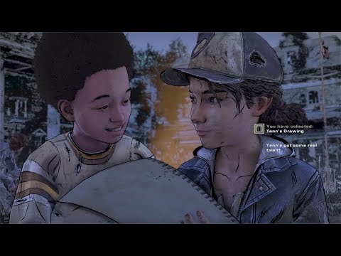 Tenn Draws A.J. and Clementine/All Dialogue/Chapter 1/The Walking Dead: The Final Season