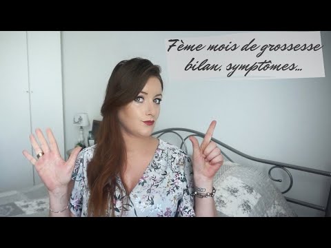 7eme mois de grossesse - symptômes