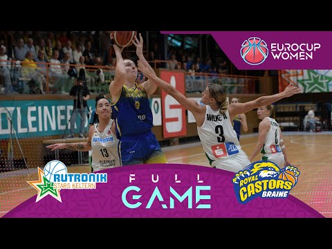Rutronik Stars Keltern v Castors Braine | Full Basketball Game | EuroCup Women 2023-24