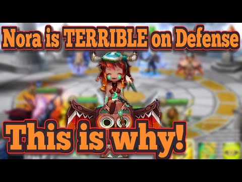 Arena Rush - Nora Is TERRIBLE for Defense, HERE IS WHY! - Summoners War