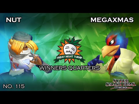 FNT #115 - Nut (Sheik) VS MegaXmas (Falco) - SSBM - Winners Quarters